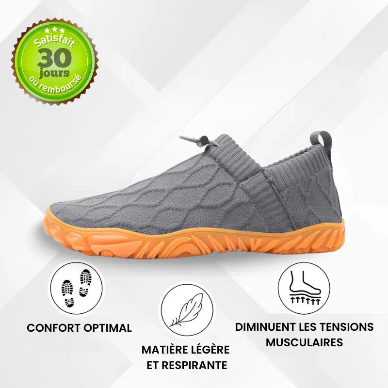 OrthoGrip™ - Chaussures minimalistes mixtes à confort orthopédique