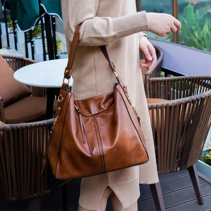 Elyse™ - Sac à main en cuir vegan