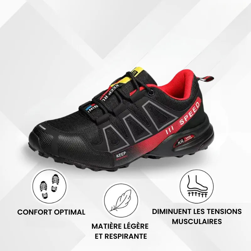 OrthoTrail™ – Chaussures de marche à confort orthopédique homme