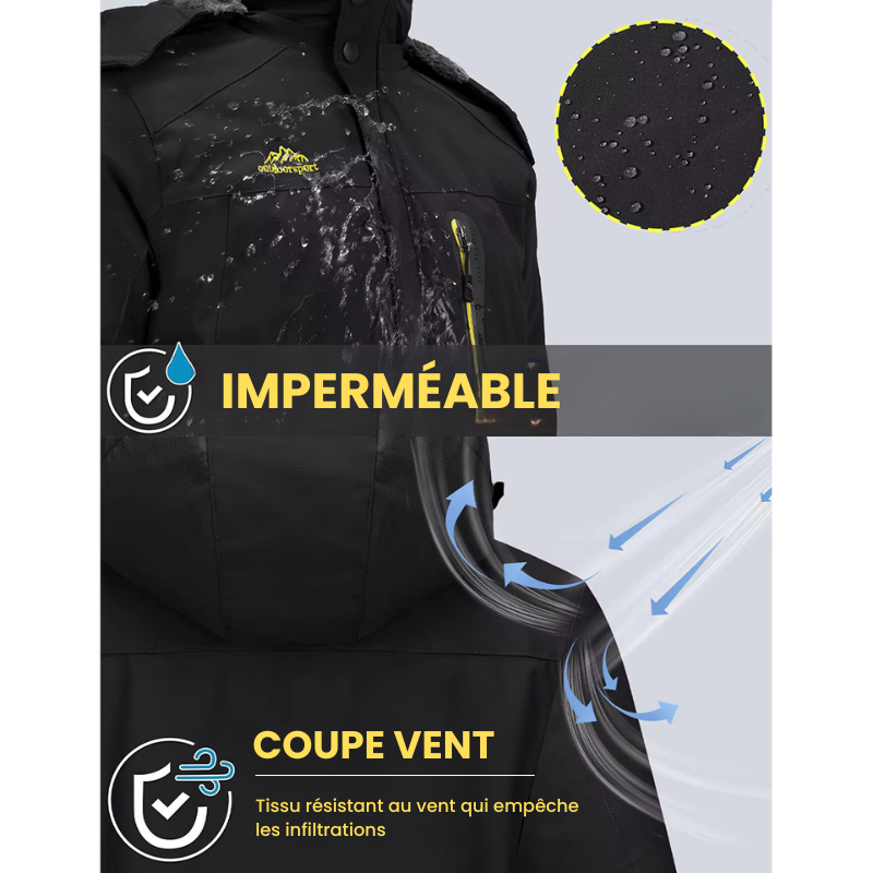 Outdoor™ - Blouson coupe vent à capuche